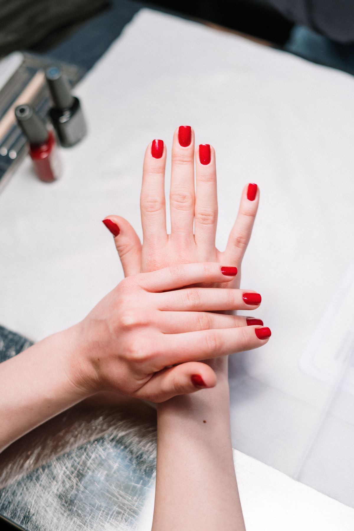 Nail care treatment at Jazzy Nails, Slidell